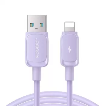 JOYROOM S-AL012A14 2.4A USB to Lightning kabelis 1,2m violets