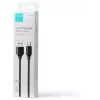 JOYROOM S-UC027A9 USB-A to USB-C kabelis 2m melns 3A ātra uzlāde un datu sinhronizācija