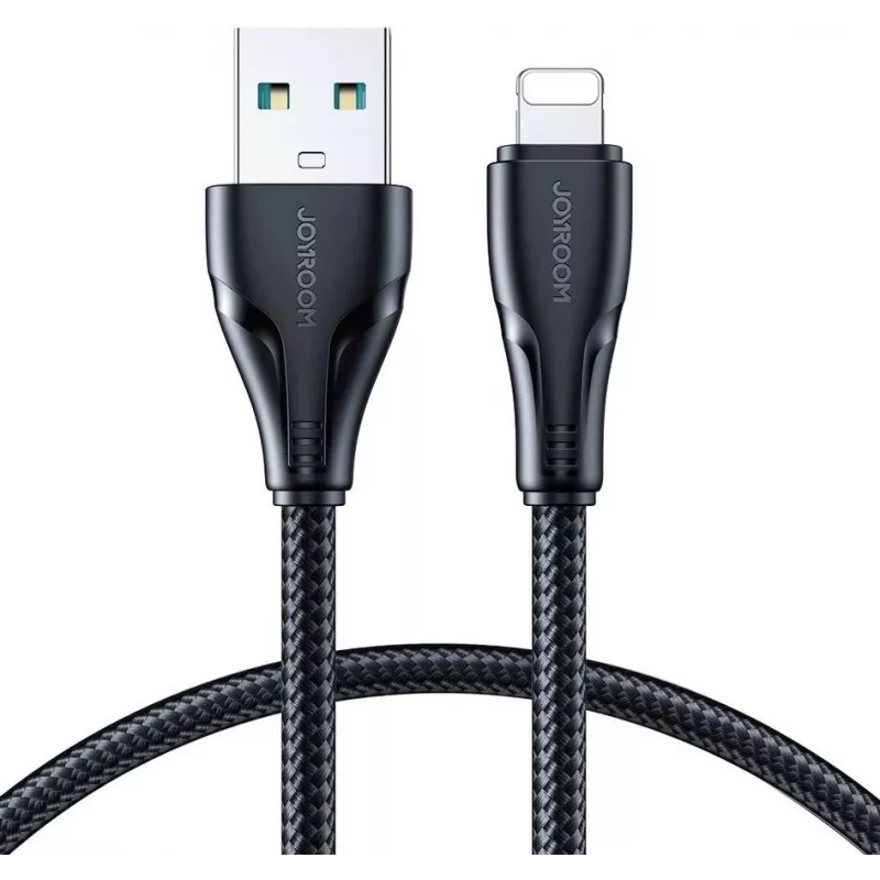 JOYROOM S-UL012A11 USB-A uz Lightning pīts kabelis 1,2 m melns
