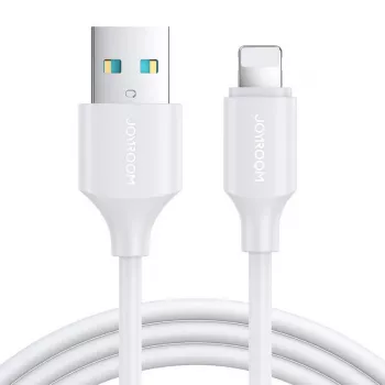 Joyroom S-UL012A9 Lightning kabelis 2m balts 2.4A USB-A uz Lightning uzlādei un datu sinhronizācijai