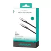 JOYROOM Star-Light USB-C to USB-C kabelis SA27-CC5 1.2m Melns 100W