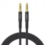 JOYROOM SY-10A1 3,5 mm AUX audio kabelis 1 m melns