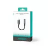 Joyroom SY-C01 USB-C uz 3,5 mm audio adapteris ar 60 W PD uzlādi, 0,14 m, melns