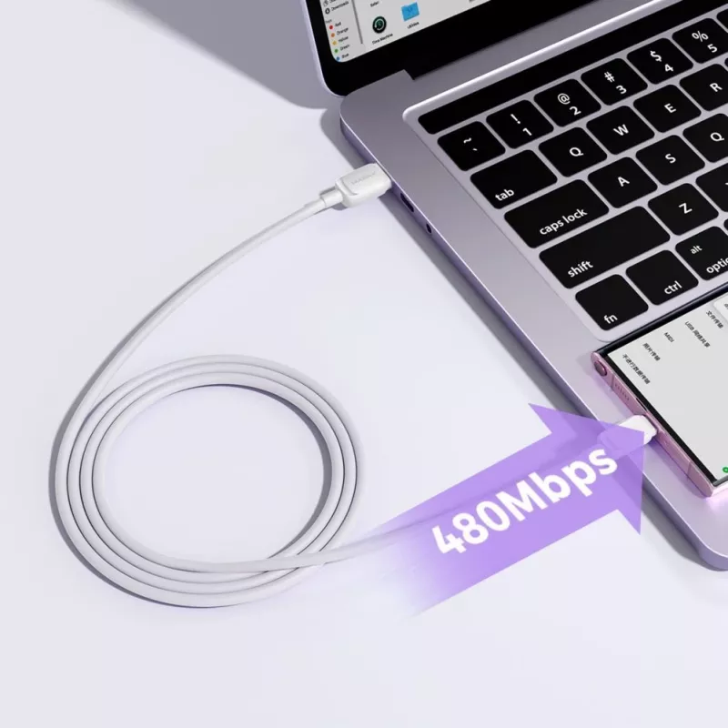 JOYROOM USB-A uz Lightning kabelis 1,2 m balts