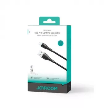 Joyroom USB-A uz Lightning kabelis Starry Series, 480 Mbps, 3A, 1m, Melns (SA32-AL3)
