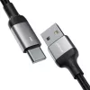 JOYROOM USB-A uz USB-C datu kabelis, 3A, 1,2 m, melns (S-UC027A10)