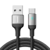 JOYROOM USB-A uz USB-C datu kabelis, 3A, 1,2 m, melns (S-UC027A10)