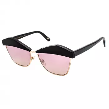 JPLUS Woman JP5076-01 Saulesbrilles - Acetāta kvadrātveida rāmis - UV400 aizsardzība - 58/13/145 mm