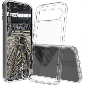 JT Berlin BackCase Pankow Clear priekš Google Pixel 9 un Pixel 9 Pro - caurspīdīgs TPU apvalks 11084