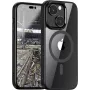 JT Berlin BackCase Pankow Hybrid MagSafe apvalks Apple iPhone 13 - melns/caurspīdīgs 10923