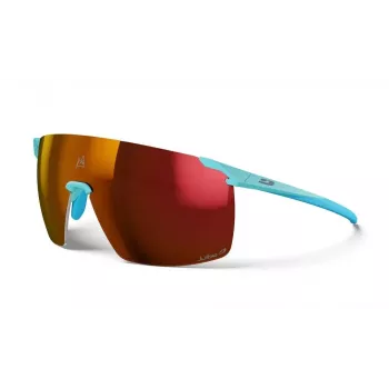 Julbo FASTER L Kilian Jornet REACTIV Saulesbrilles - Melns/Sarkans, Fotohromās 2-4