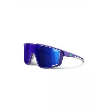 Julbo Fury sporta saulesbrilles - Spectron 3CF 3. kategorija, melns rāmis, Smoke Flash lēca (M)