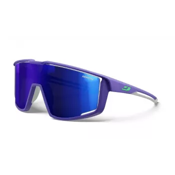 Julbo Fury sporta saulesbrilles - Spectron 3CF 3. kategorija, melns rāmis, Smoke Flash lēca (M)
