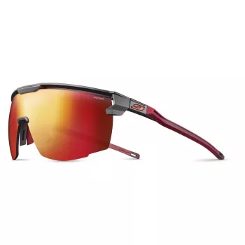 Julbo Ultimate SP3CF saulesbrilles - Spectron 3 CF lēcas, 3. kategorija, melns/sarkans rāmis