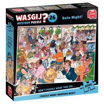 Jumbo Spiele GmbH Wasgij Mystery 26: Date Night 1000 gabalu puzle JUM00592