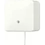 JUNG 606ZA pārslēgšanas slēdzis, 1 vietas, ierīkojams, 10 A, 250 V, pelēks