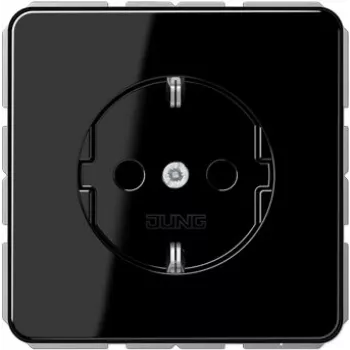 JUNG CD 1520 BFKI SW pārsegs centrālajai plāksnei, 1 moduļa, melns