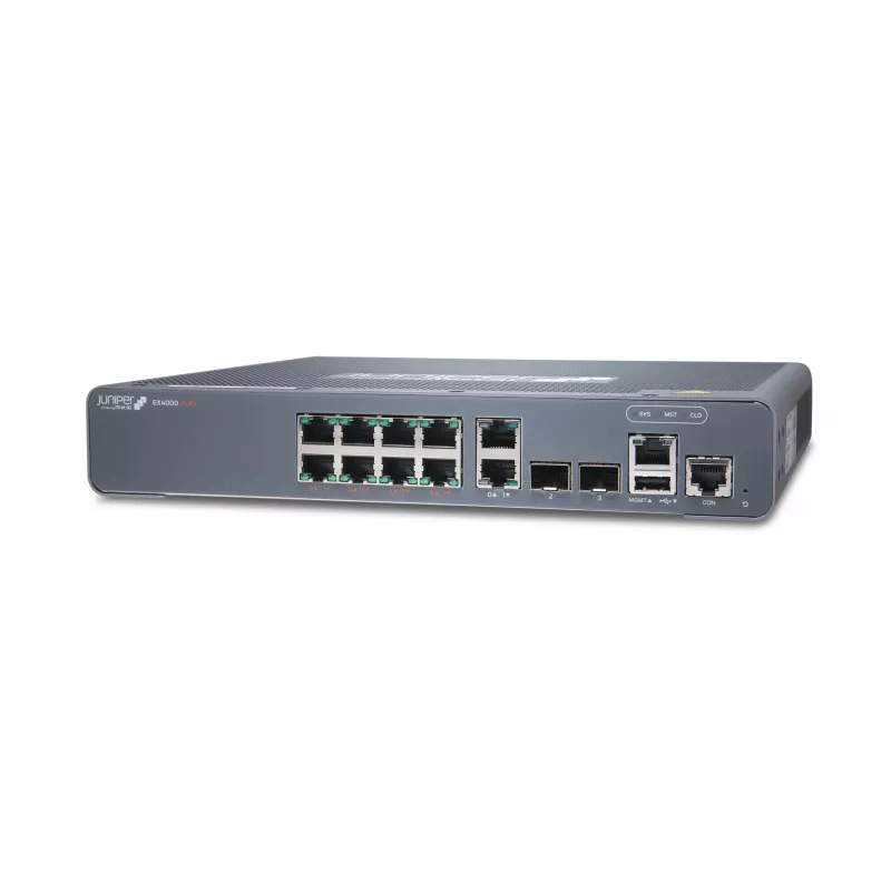 Juniper EX Series EX4000-8P - Switch - L3 - pārvaldīts - 8 x 10/100/1000 (PoE+)