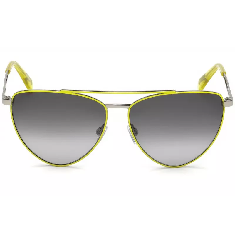 JUST CAVALLI JC839S-41B Sieviešu saulesbrilles Havana Brūns gradients Tauriņveida Acetāts 58mm