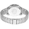JUST CAVALLI MAN JC1G175M0255 Kvarca analogais pulkstenis 42mm Nerūsējošā tērauda sieta aproce Melns ciparnīca