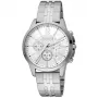 JUST CAVALLI MAN JC1G175M0255 Kvarca analogais pulkstenis 42mm Nerūsējošā tērauda sieta aproce Melns ciparnīca