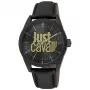 JUST CAVALLI MAN JC1G207L0035 42mm Zils Ciparnīcas Ādas Siksniņas Pulkstenis