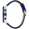 JUST CAVALLI MAN JC1G214L0045 44mm Zils Ciparnīcas Ādas Siksniņas Pulkstenis
