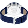 JUST CAVALLI MAN JC1G214L0045 44mm Zils Ciparnīcas Ādas Siksniņas Pulkstenis