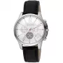 JUST CAVALLI vīriešu kvarca pulkstenis JC1G175L0215 42mm zils ciparnīca ādas siksniņa