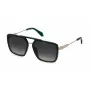 JUST CAVALLI Vīriešu saulesbrilles SJC040-580G61 - Ģeometrisks pilna apmales plastmasas rāmis ar polikarbonāta lēcām, UV400 aizsardzība, 58 mm lēcas platums