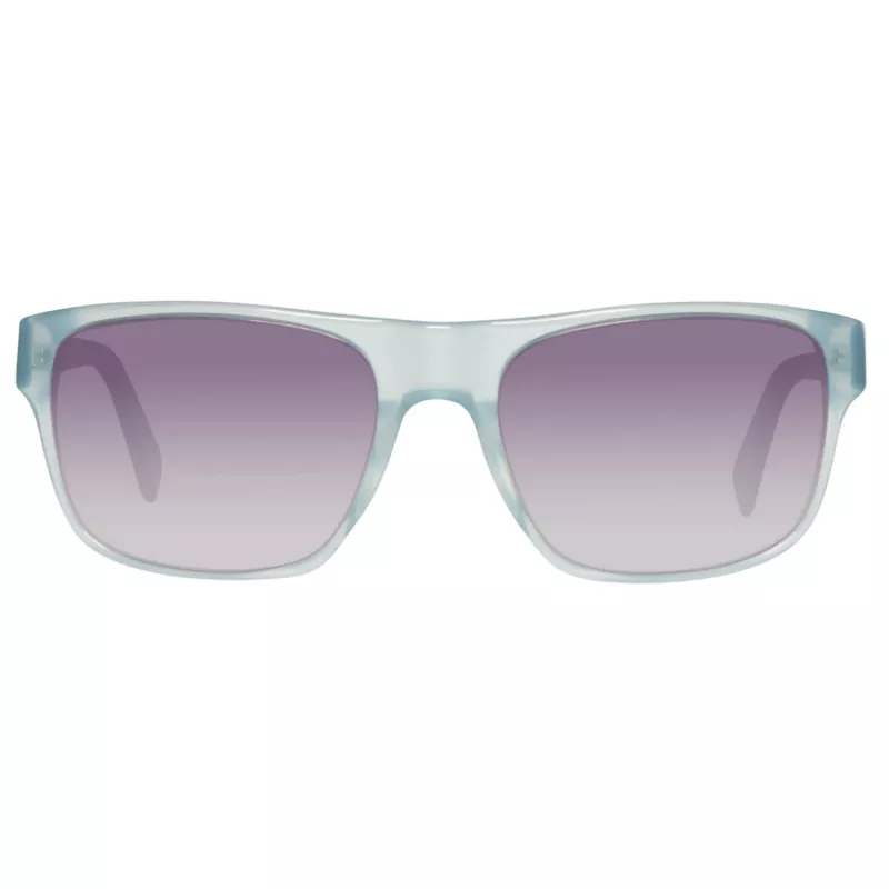JUST CAVALLI Unisex saulesbrilles JC743S-5787B Zils rāmis Pelēkas gradienta lēcas 57mm