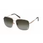 JUST CAVALLI Unisex Saulesbrilles SJC030610493 - Melns Rāmis, Pelēkas Gradienta Lēcas, 61/14/140 mm