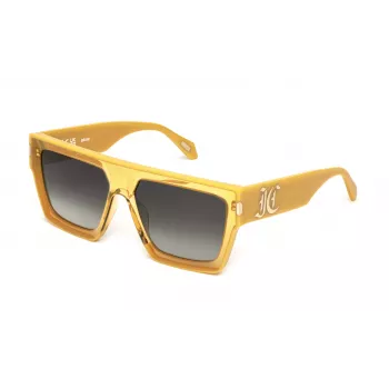 JUST CAVALLI Unisex Saulesbrilles SJC107V5807CV Havana Taisnstūra 58mm