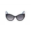 JUST CAVALLI WOMAN JC789S-55B Butterfly Sunglasses Havana Brown Gradient 55/21/140 mm