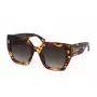JUST CAVALLI Sieviešu saulesbrilles SJC021-530743 Havana Acetāta rāmis Brūnas gradienta lēcas 53mm