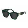 JUST CAVALLI Sieviešu saulesbrilles SJC037-54092I Havana Brūns Acetāta Ģeometrisks Rāmis 54mm