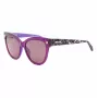 JUST CAVALLI Sieviešu saulesbrilles SJC043-5509FE Butterfly Cat Eye Acetāts Havana Brūns Gradients UV400 55/18/140 mm
