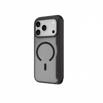 JUST MUST CHAMPION II FLIP CASE MAGSAFE iPhone 17 Pro, Melns