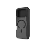 JUST MUST CHAMPION II FLIP CASE MAGSAFE iPhone 17 Pro, Melns