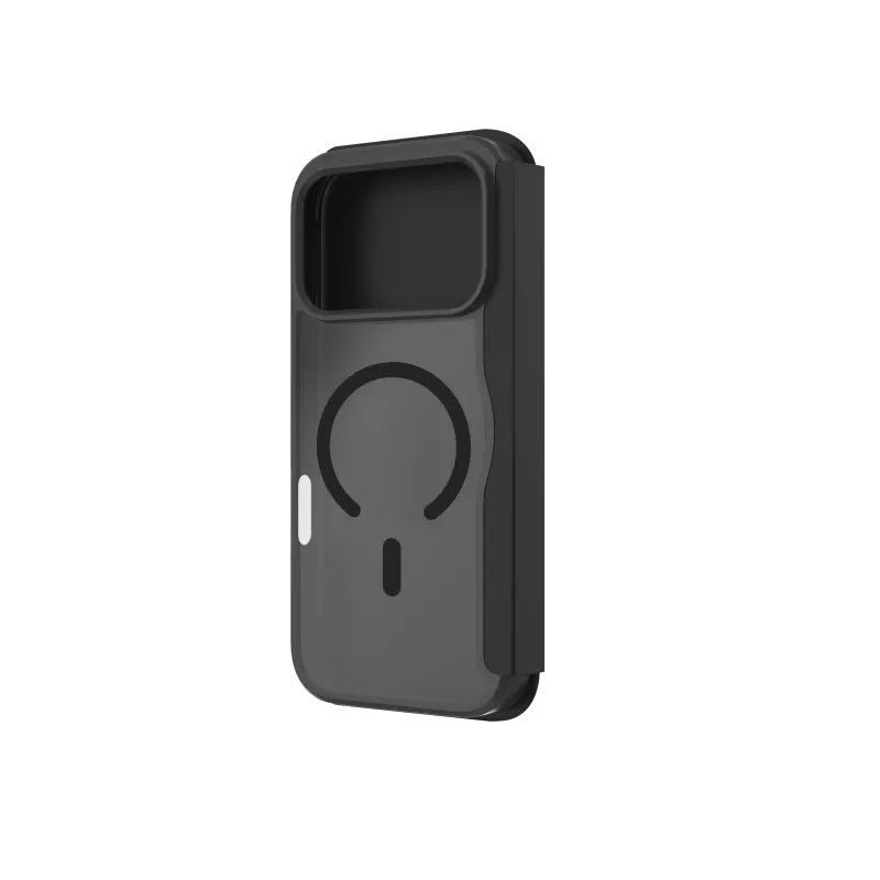 JUST MUST CHAMPION II FLIP CASE MAGSAFE iPhone 17 Pro, Melns