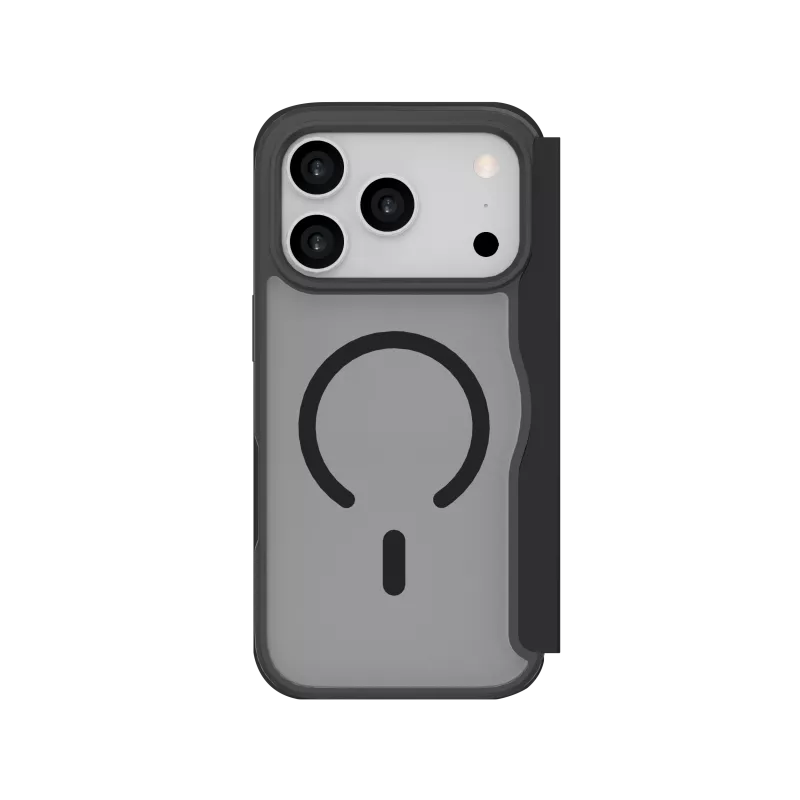 JUST MUST CHAMPION II FLIP CASE MAGSAFE iPhone 17 Pro, Melns
