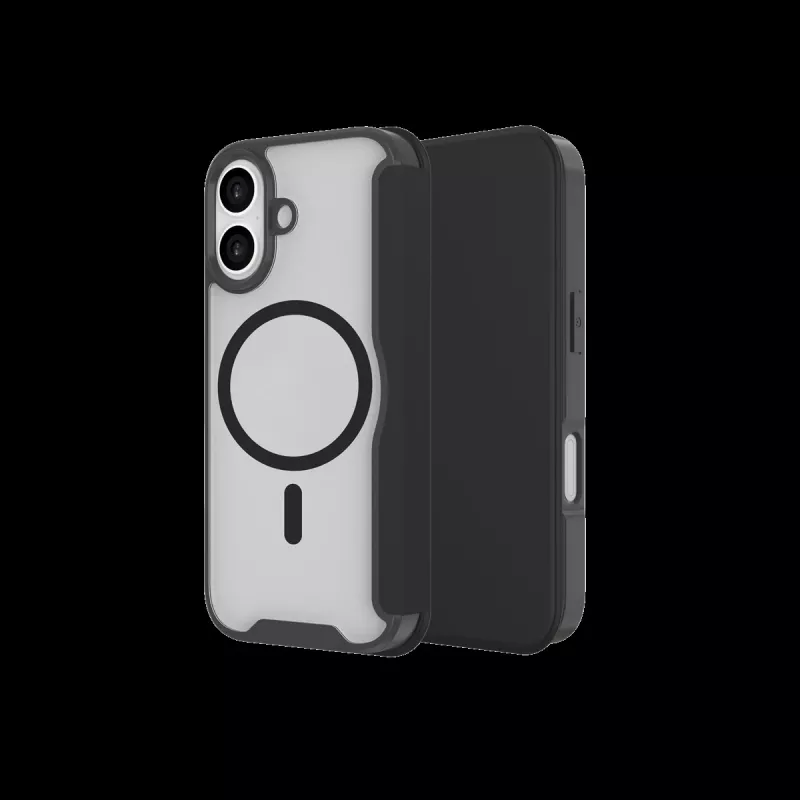 JUST MUST CHAMPION II MAGSAFE FLIP CASE iPhone 17, Melns