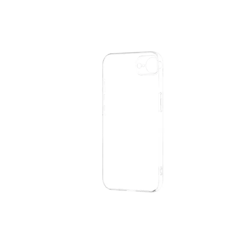 JUST MUST JM ANTI-BACTERIA TPU Case for iPhone 16e Clear