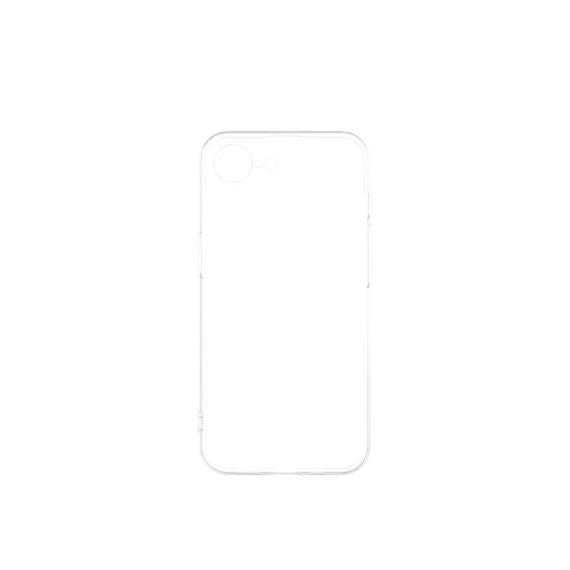 JUST MUST JM ANTI-BACTERIA TPU Case for iPhone 16e Clear