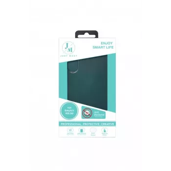 JUST MUST JM antibakteriāls TPU maciņš Samsung Galaxy A55 5G - caurspīdīgs