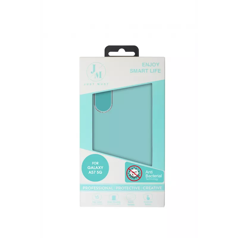 JUST MUST JM ANTI-BACTERIA TPU Galaxy A57, caurspīdīgs