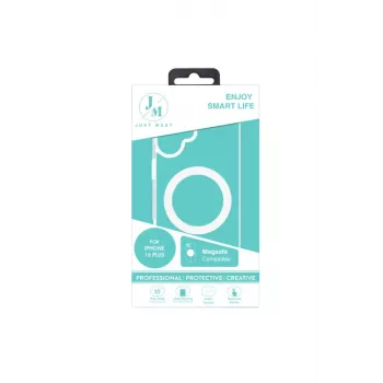 JUST MUST JM MAGSAFE CRYSTAL I iPhone 16 Plus Caurspīdīgs
