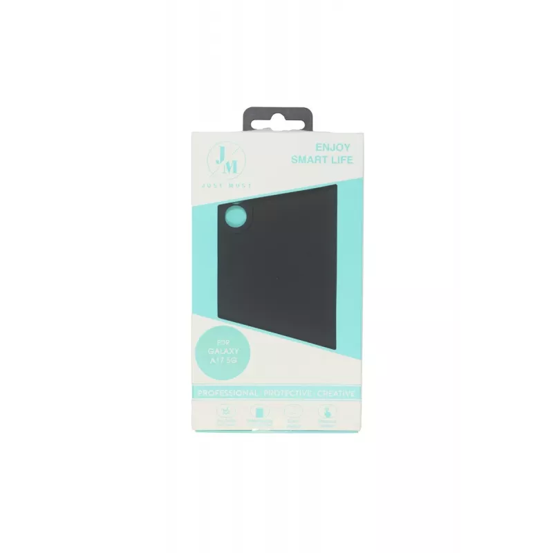 JUST MUST JM REGULAR DEFENSE SILICONE Galaxy A17 Black