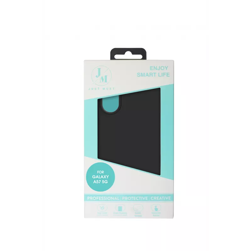 JUST MUST JM REGULAR DEFENSE SILICONE Galaxy A57, Melns