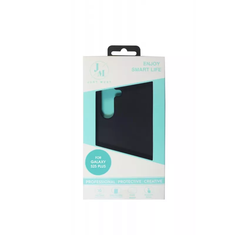 JUST MUST JM REGULAR DEFENSE SILICONE Galaxy S25 Plus Black